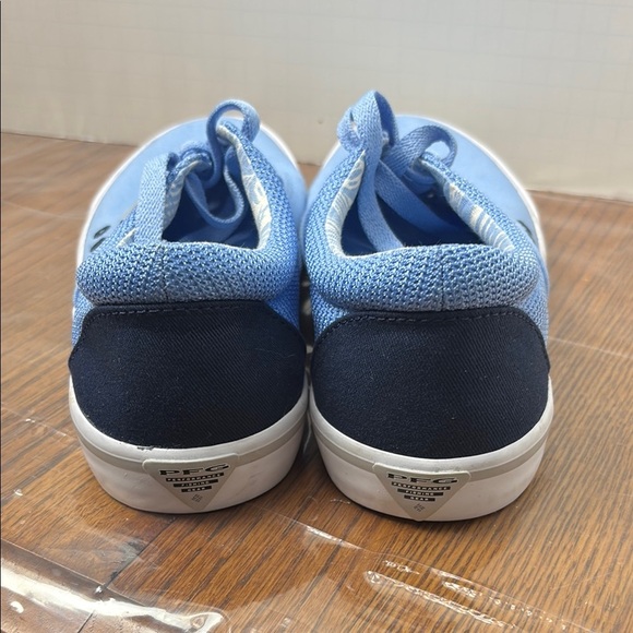 Columbia Blue Skate-Style Sneakers with Vulcanized Soles - Picture 4 of 6